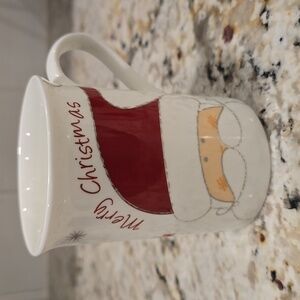Stechel Gracie Santa Mug - Red and White